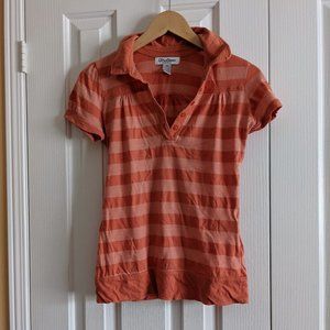 Striped polo tee (Small)